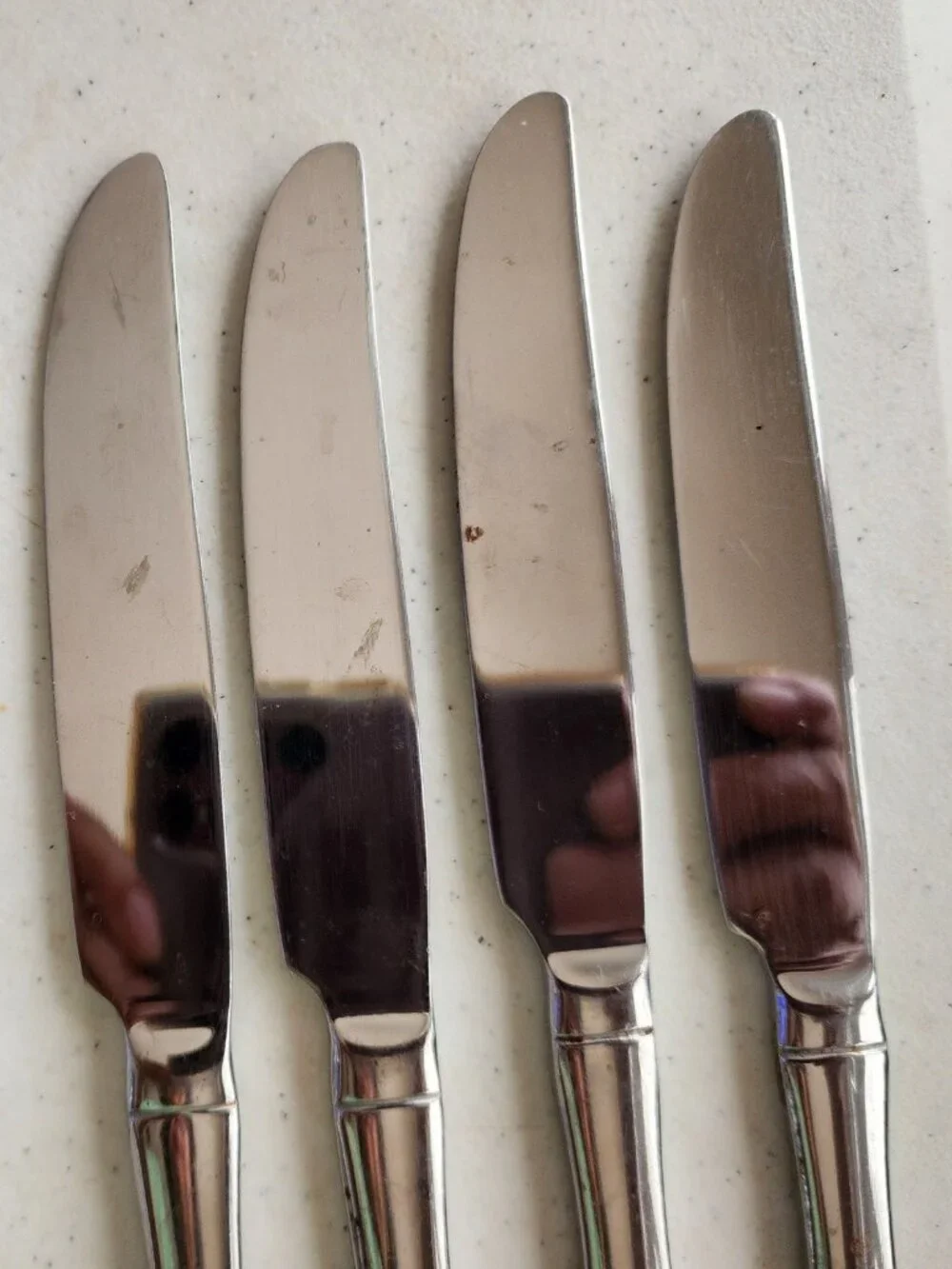 HAMPTON Argent Silverware Flatware Stainless Steel Set of 12 Spoons Forks Knives